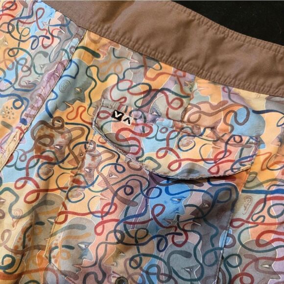 RVCA Trunks Mens 34 - Picture 5 of 5